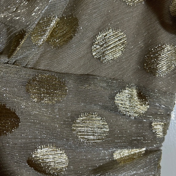 Women’s size 8 SLNY Gold High Low Dress - Picture 10 of 10